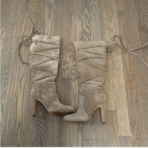 Vince Camuto Millay Tan Heeled Boots